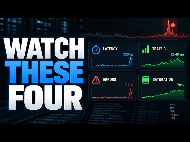 Four Golden Signals: Monitoring That Actually Works