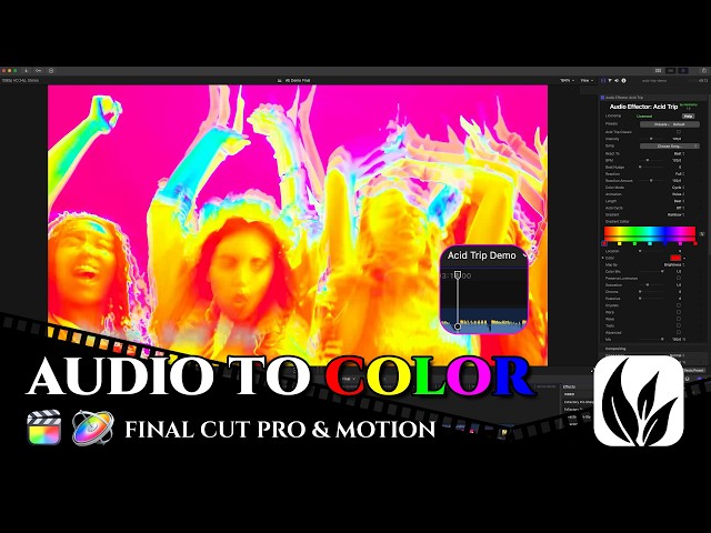 Acid Trip Tutorial: Build Any Psychedelic Look in Final Cut Pro