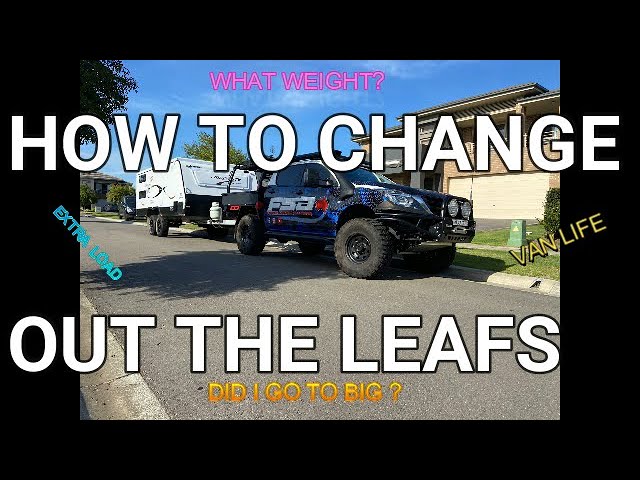 How To Replace Leaf Springs