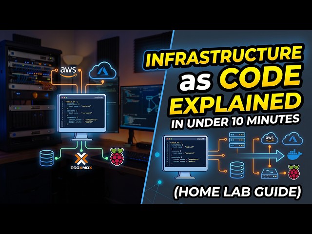 Infrastructure as Code Explained in under 10 Minutes (Home Lab Guide)