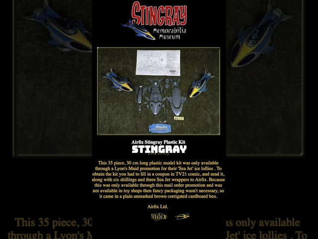 Rare Stingray Model Only Found In Ice Cream Promo!