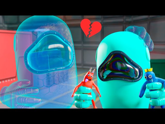 The GHOST CREWMATE LIFE?! AMONG US 3D ANIMATION