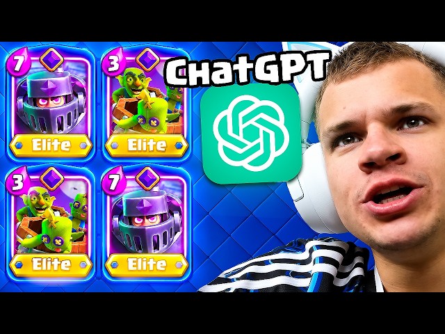 Bernard Picks My DECK in Clash Royale