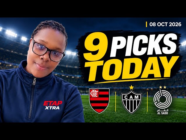 FOOTBALL PREDICTIONS TODAY 08/10/2026 | SOCCER PREDICTIONS | BETTING TIPS, #footballpredictions