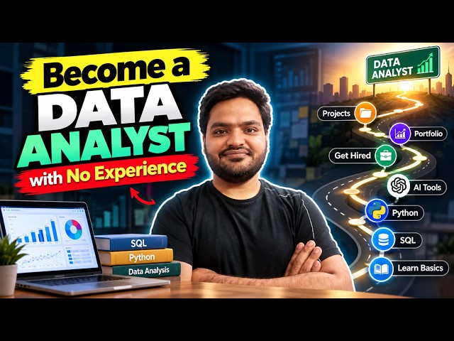 Data Analyst Roadmap | How to Become a Data Analyst from Scratch