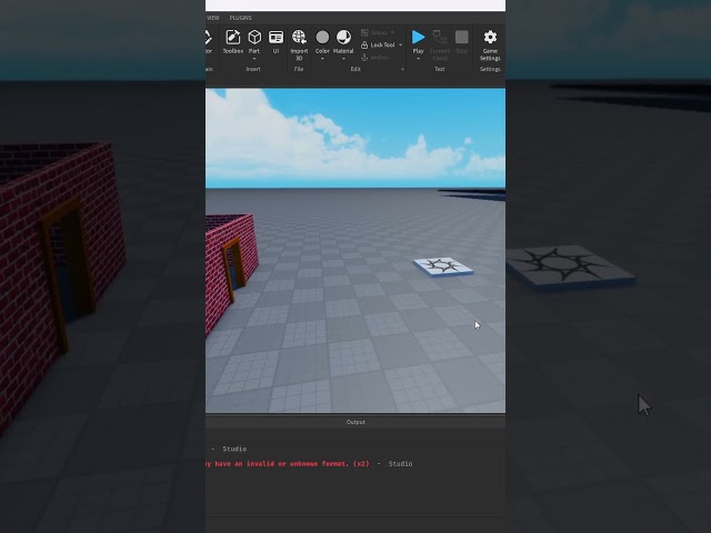 What's the new UI in Roblox Studio? #shorts #shortvideo #short #roblox #robloxstudio #tutorial