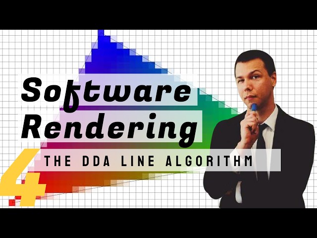 Software Rendering, 4: The DDA Line Algorithm