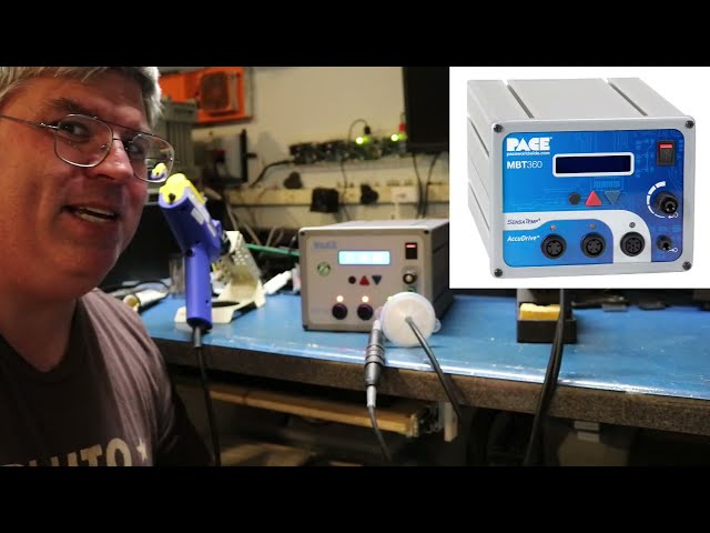 Pace MBT-350 Desoldering Station Repair and Review (ST-125, MBT-360). Compare to Hakko FR-301
