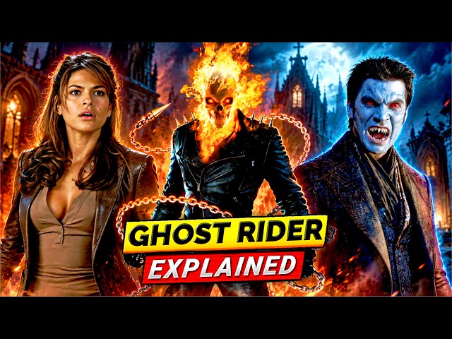 Ghost Rider Movie Explained In HINDI | Ghost Rider Film Story Explain | Ghost Rider (2007) In HINDI
