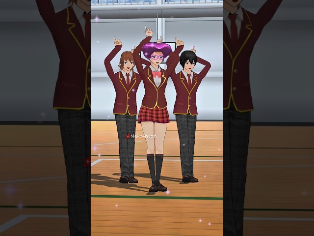 Pinky Up with Team Maki ☝🏻#sakuraschoolsimulator #shorts #trending #viral #video #dance #funny #game