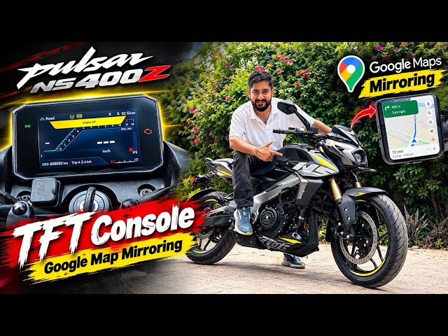 New 2026 Pulsar NS400z TFT Display Launched | On-Road Price & All Details 