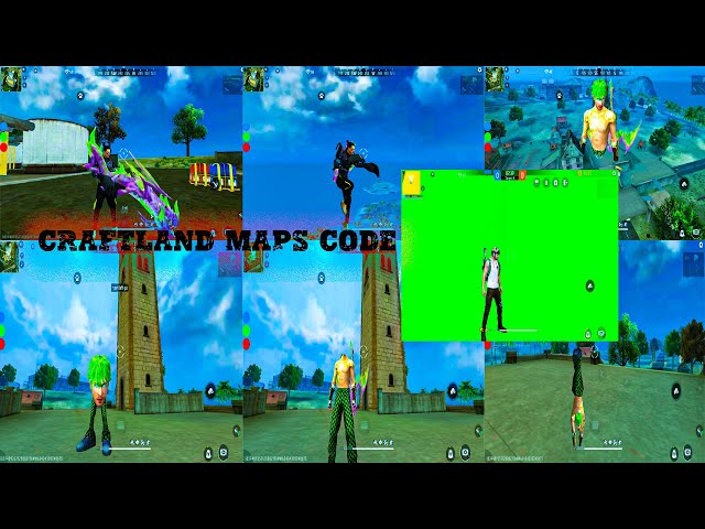 new Craftland map hack code🤯 Watch full video 💯||wait for end✅ || #freefire #craftland #فري_فاير