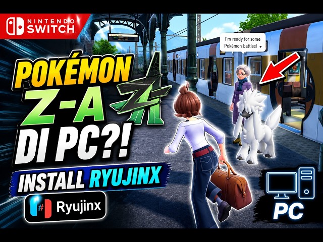 Cara Main Pokemon Legends Z A di PC! Install Ryujinx Terbaru