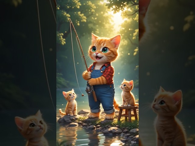 Cat's story AI series #shorts
