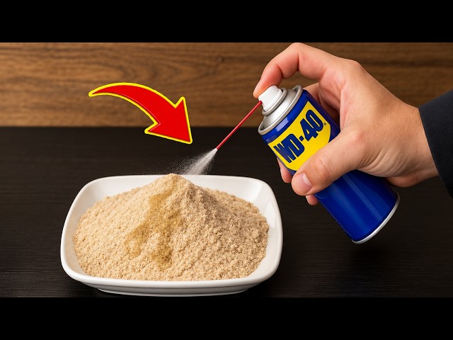 Mix wd 40 with sand See what most Millions don't even imagine will happen 😱! Creation Simple