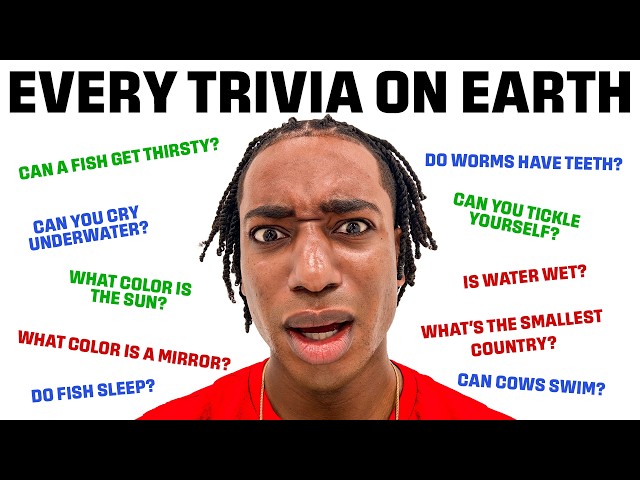 Answering The World’s Most Important Questions