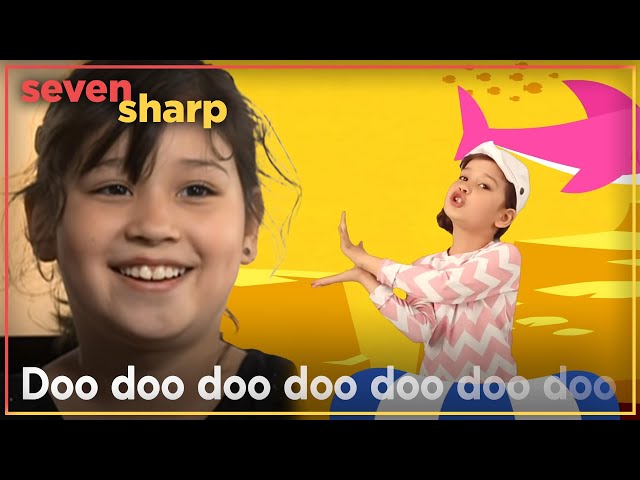 Meet the star of the viral Baby Shark song who lives in Masterton, NZ | Seven Sharp