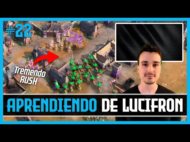 🧑‍🎓 LEARNING from LUCIFRON with FRANCE #22 | AGE OF EMPIRES 4 Classroom