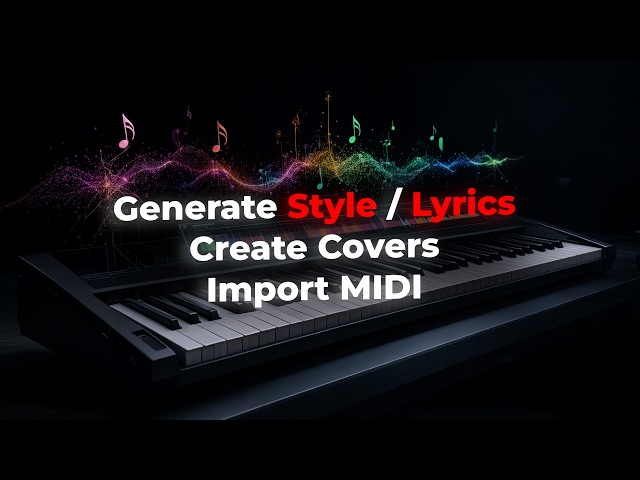 This Node Will Generate Style And Lyrics For You | Import MIDI | YuE2 Workflow