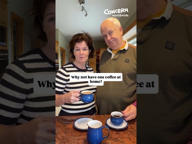 You can change lives - two cups of coffee at a time.