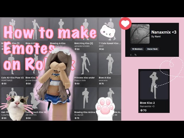 How To Make EMOTES In ROBLOX Studio! EASY