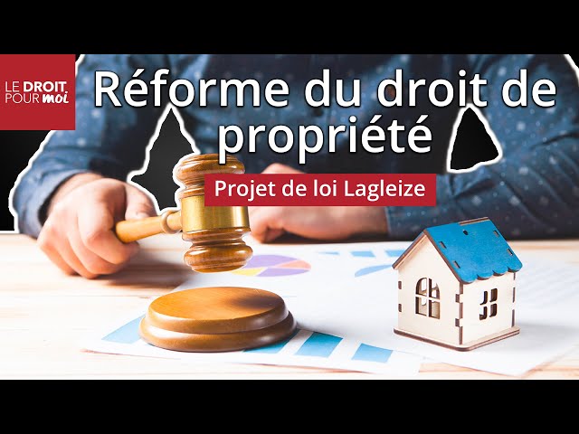 Projet de loi Lagleize : vers une réforme du droit de propriété ?