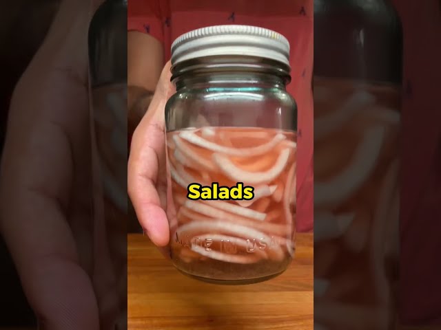 How to make PICKLED ONIONS? #shorts