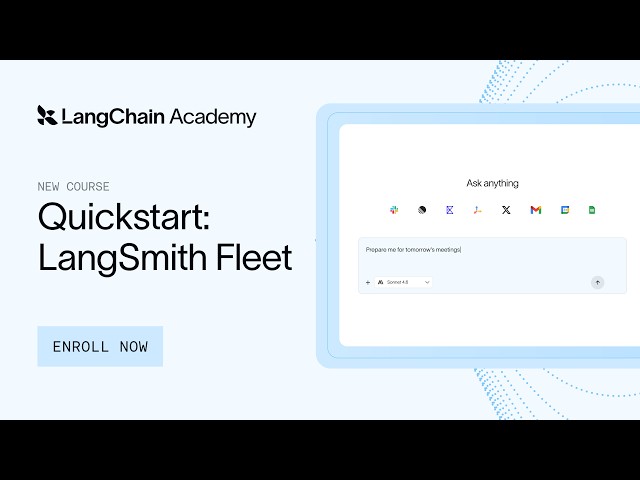 Quickstart: LangSmith Fleet | LangChain Academy