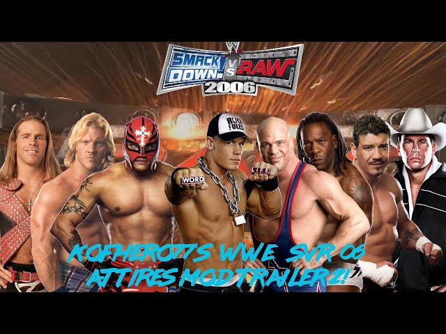 KOFHERO77's WWE Smackdown vs Raw 2006 Attires Trailer 2!