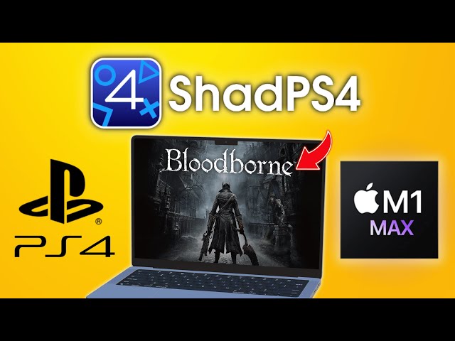 PS4 emulation on Mac is HERE! shadPS4 macOS Bloodborne Tutorial