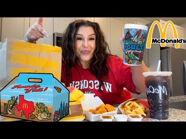 Mc Donalds New TEXAS Happy Meal Deal!! 🤠✨