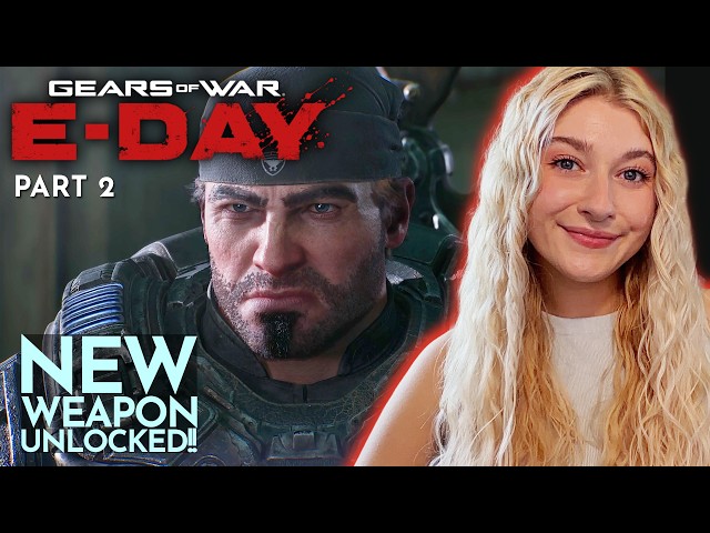 Breechshot is cracked!! Gears of War E-Day First Playthrough - Part 2