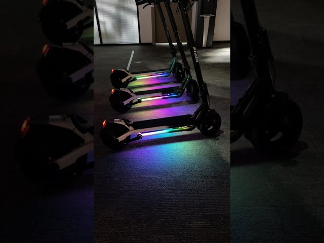Lights ON or OFF? 👀✨Which vibe are you taking? 🛴 #ElectricScooter #Scooter #ScooterLife #LEDLights