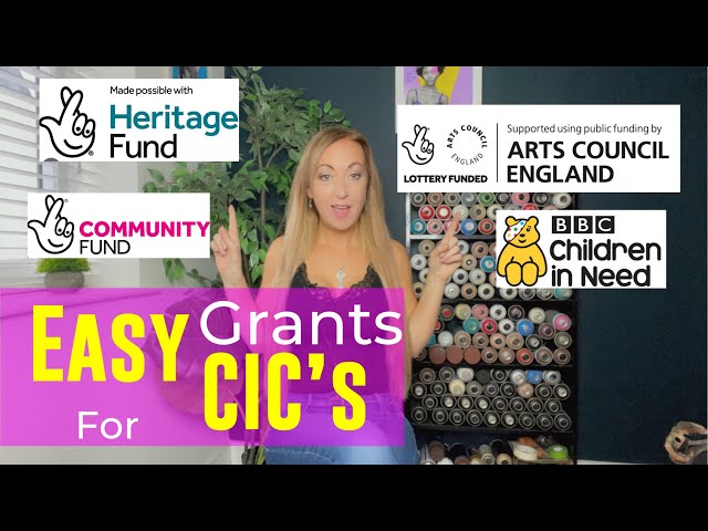 The top easiest funding grants you can get for a community project CIC
