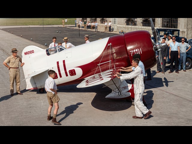 The History Of Daring Aviators Who Shrank the Globe, Restored Rare Footage