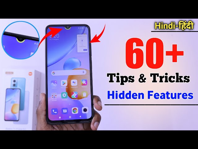 Redmi 11 Prime Tips And Tricks - Top 60++ Hidden Features | Hindi-हिंदी