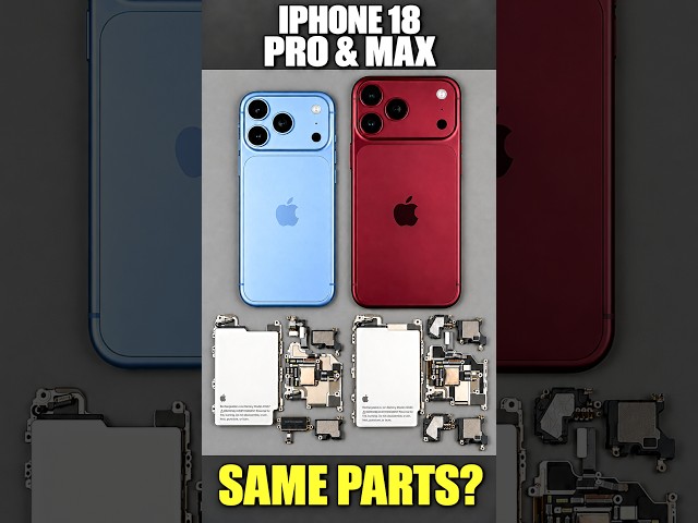 iPhone 18 Pro vs Pro Max: Same Parts Inside?