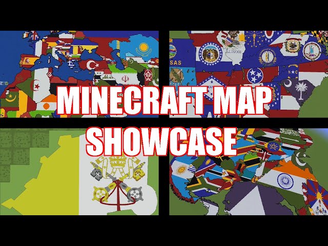 MC Map Worlds Showcase - Tour of lots of my maps!