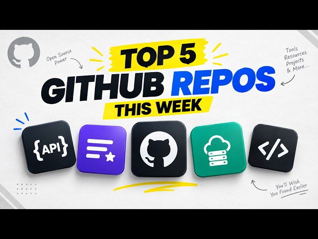 5 GitHub Repositories I Wish I Knew the Day I Started
