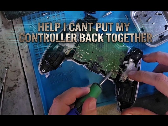 How to Disassemble & Reassemble PlayStation 5 Controller w/ bonus hall effect joysticks replacement