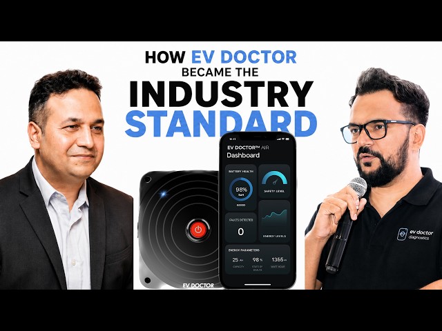 How EV DOCTOR™ became a battery testing standard? Podcast @TheVisionGrid  x Shubham Mishra