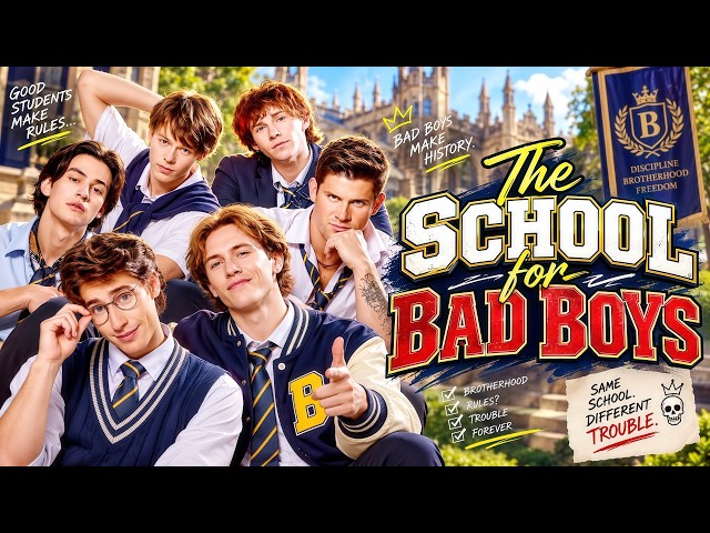 🌈The School for Bad Boys #reelshort