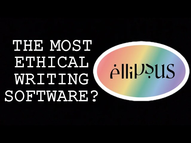My New Favorite Writing Software