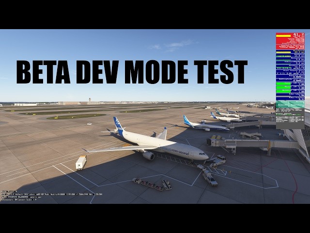 MSFS 2024 Beta – LIVE Stability & Performance Test (A330 @ KDFW)