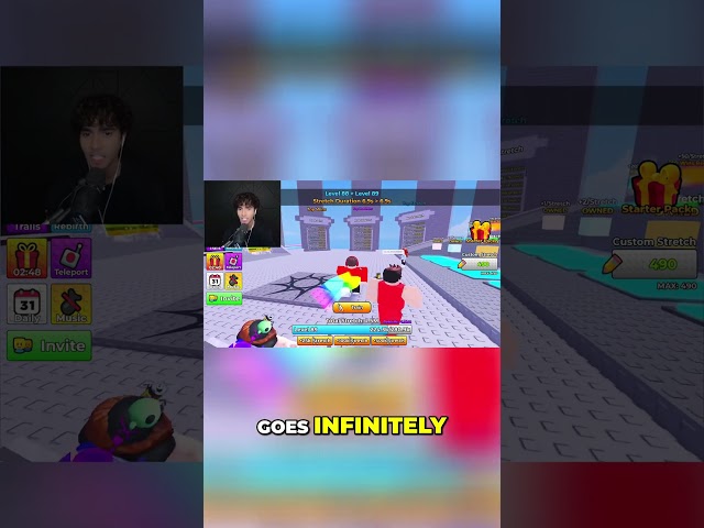 +1 STRETCH EVERY SECOND (Roblox)