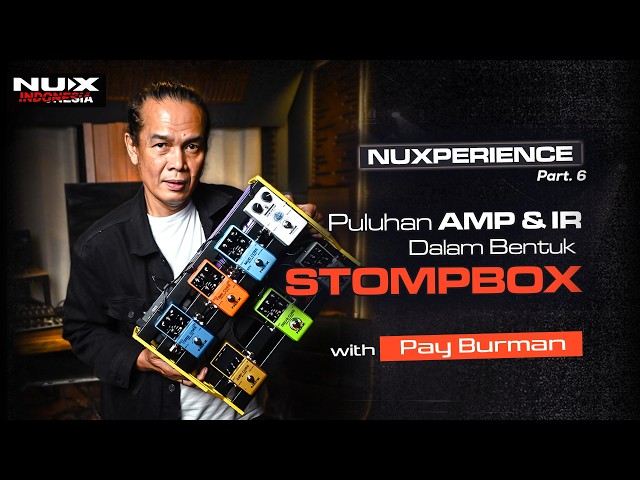 PAY BURMAN ALL NUX STOMPBOX PEDALBOARD