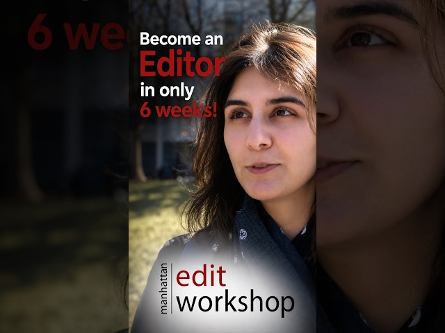 Learn to Edit. Build Your Skills. Start Your Career.