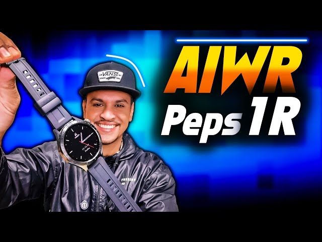 ✅ Esse Smartwatch vai te SURPREENDER! 😱 AIWR Peps 1R