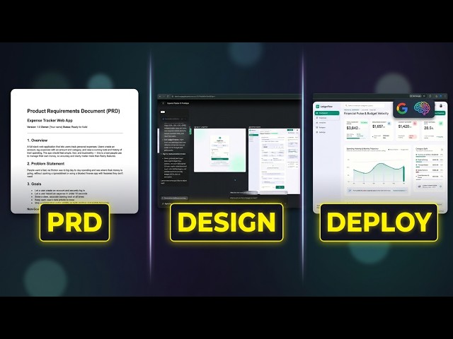 How to Build a Full-Stack Web App WITHOUT Coding using AI (Antigravity + gemini)