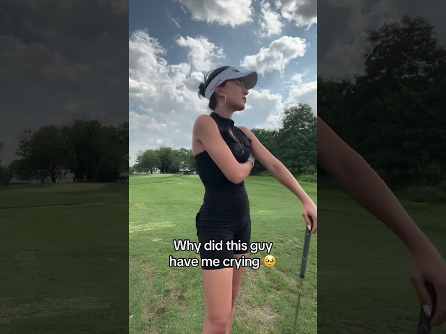 Favorite moment I captured on camera while practicing. Didn’t expect this. #shorts #youtubegolf